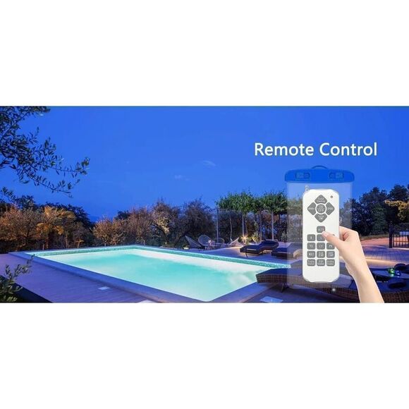 LED Pool Light Bulb Color Change,120v 40w RGB pool lights with Remote Control , - Picture 10 of 16